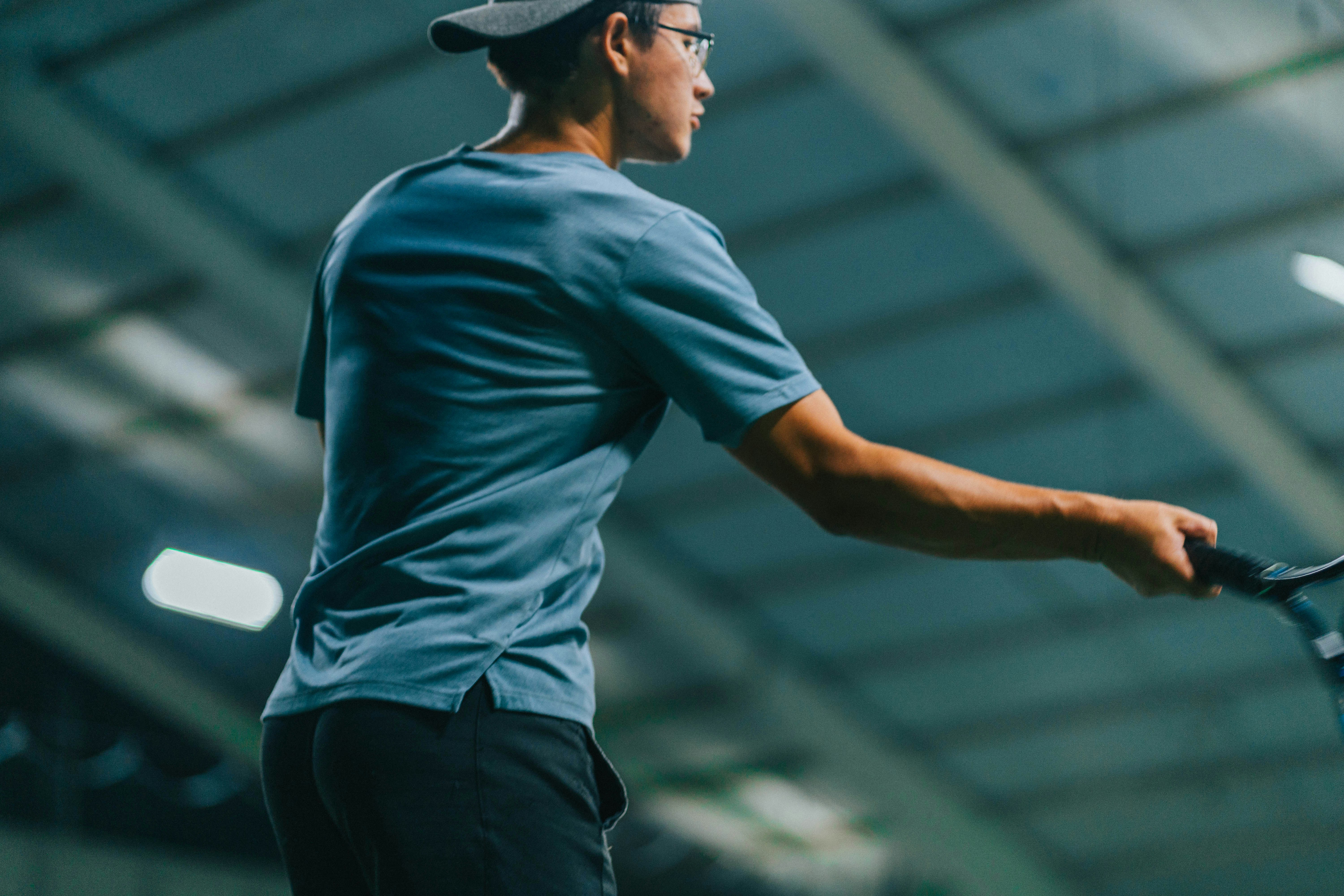 tennis player - celebrate after injury cluinic treatment wimbledon